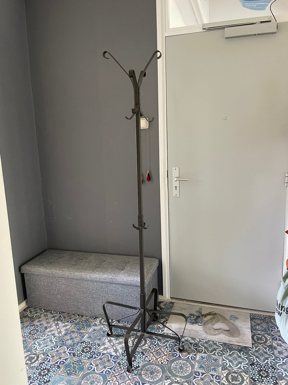 Ikea portis staande kapstok, Ophalen, Zo goed als nieuw, Metaal, Staande kapstok
