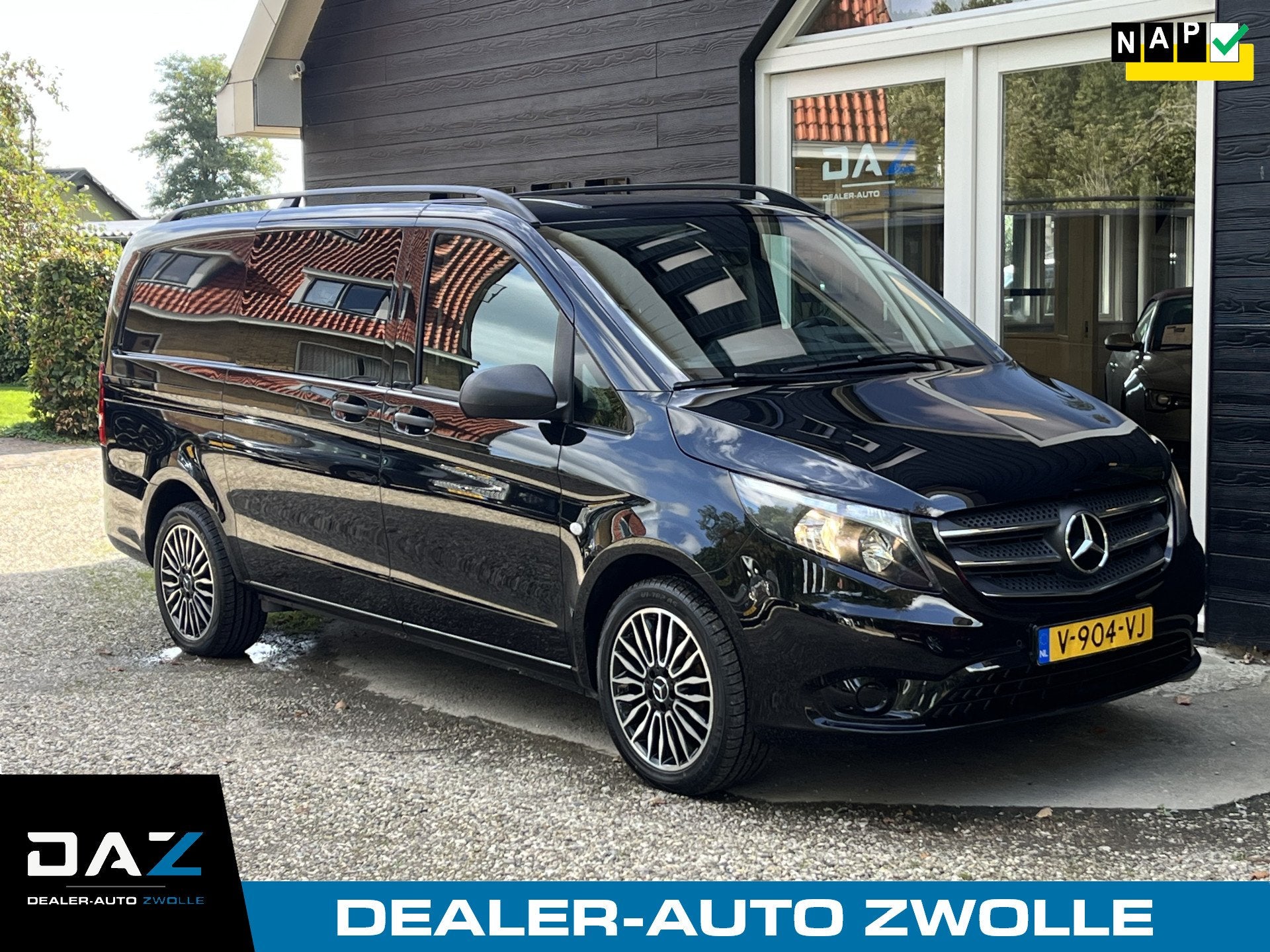 Mercedes-Benz Vito 114 CDI Lang DC Comfort Aut/Ecc/Navi/18 i, Auto's, Automaat, Gebruikt, 4 cilinders, Start-stop-systeem