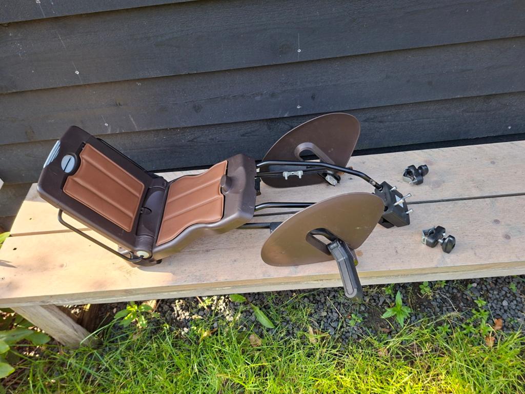 Bobike achterzitje junior plus, zadelbuis. (tot 35 kg), Ophalen, Achterzitje, Bobike junior classic achterzitje, 9 t/m 36 kg