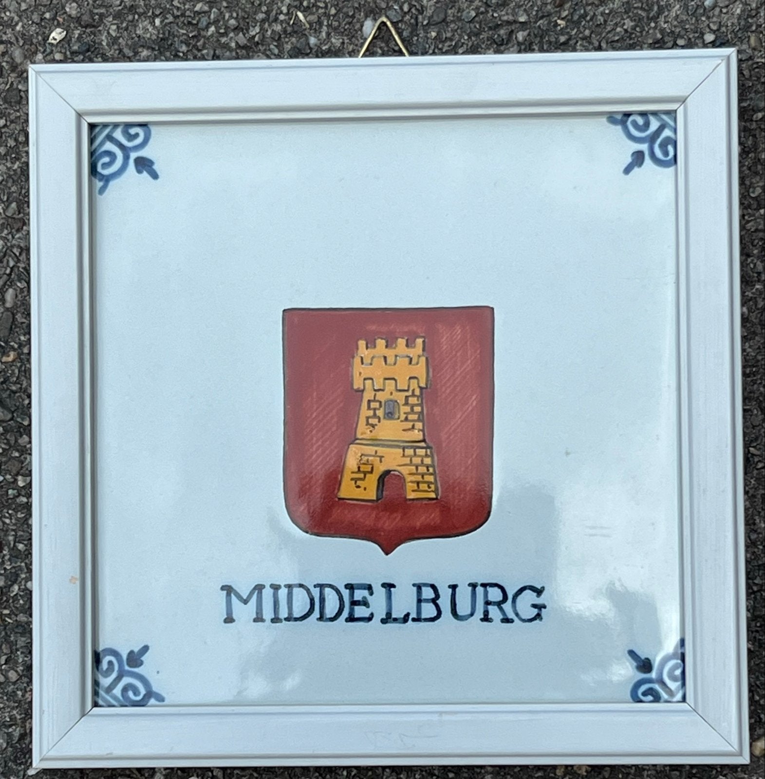 2 Oudhollandse tegels Koninklijke Tichelaar Makkum, Antiek en Kunst, Antiek | Wandborden en Tegels, Ophalen of Verzenden