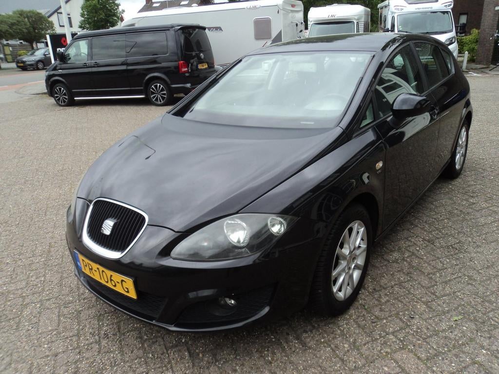 Seat Leon 1.4 TSI Businessline High Cruise PDC Airco, Gebruikt, Zwart, 4 cilinders, Leon