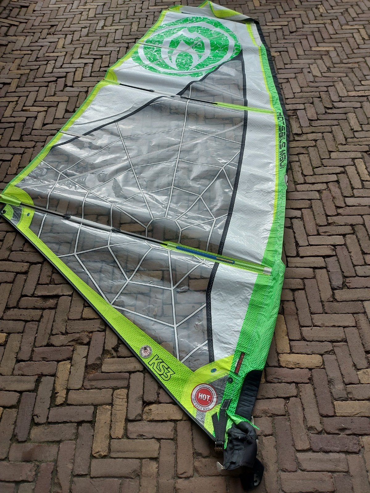 Hotsails KS3 5.2 en Superfreak 4.7, Ophalen of Verzenden, Gebruikt, Zeil, Met draagtas
