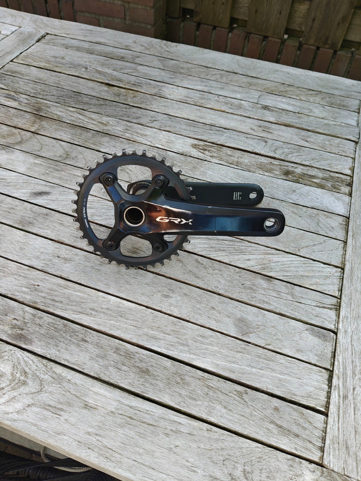 Shimano GRX FC-RX810 Crankstel 11S 40T, Fietsen en Brommers, Fietsonderdelen, Gebruikt, Aluminium, Racefiets, Shimano