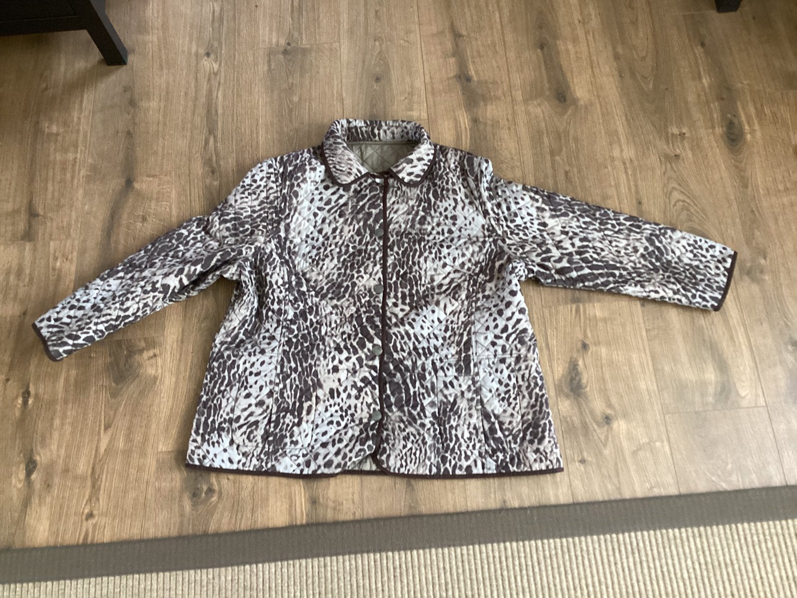 Barbara Lebek, tussenseizoensjas, Ophalen of Verzenden, Gedragen, Beige, Jas of Mantel