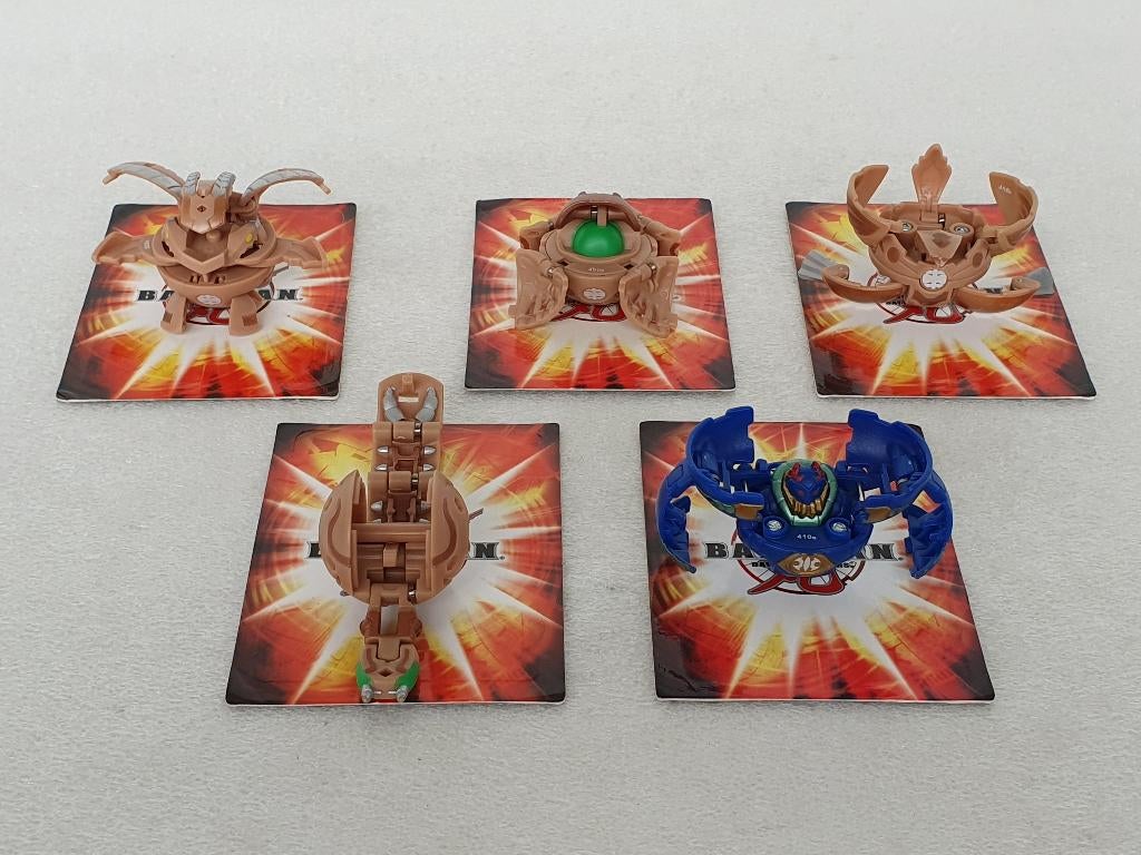 Lot van 5 Bakugan, Verzamelen, Speelgoed, Gebruikt, Ophalen of Verzenden