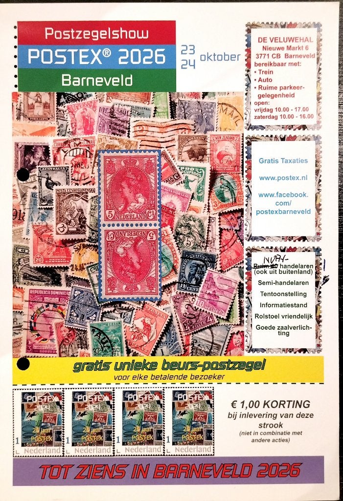 POSTEX 2026, Ophalen