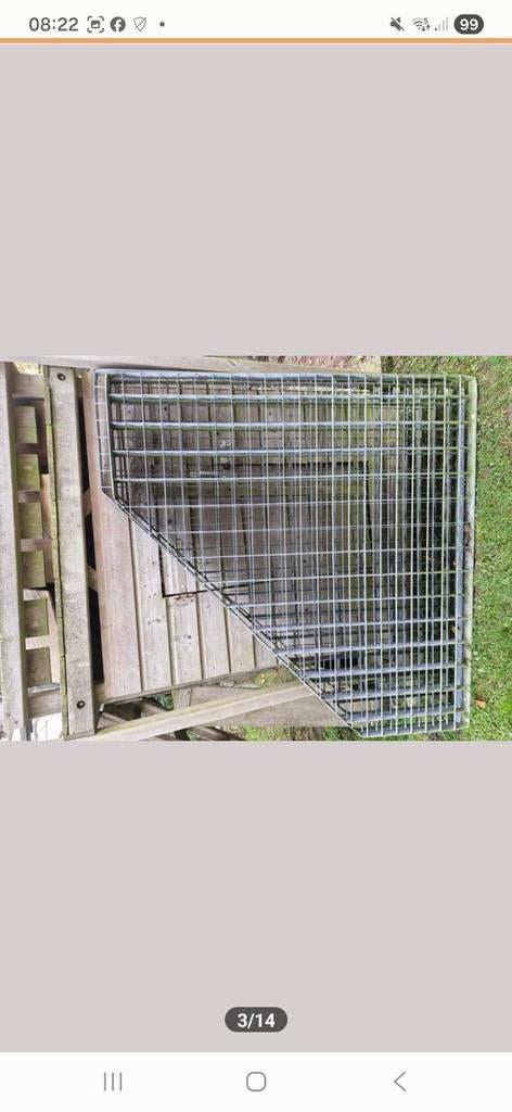 Gegalvaniseerde looprooster, Ophalen, IJzer, Minder dan 3 meter, Minder dan 1 meter