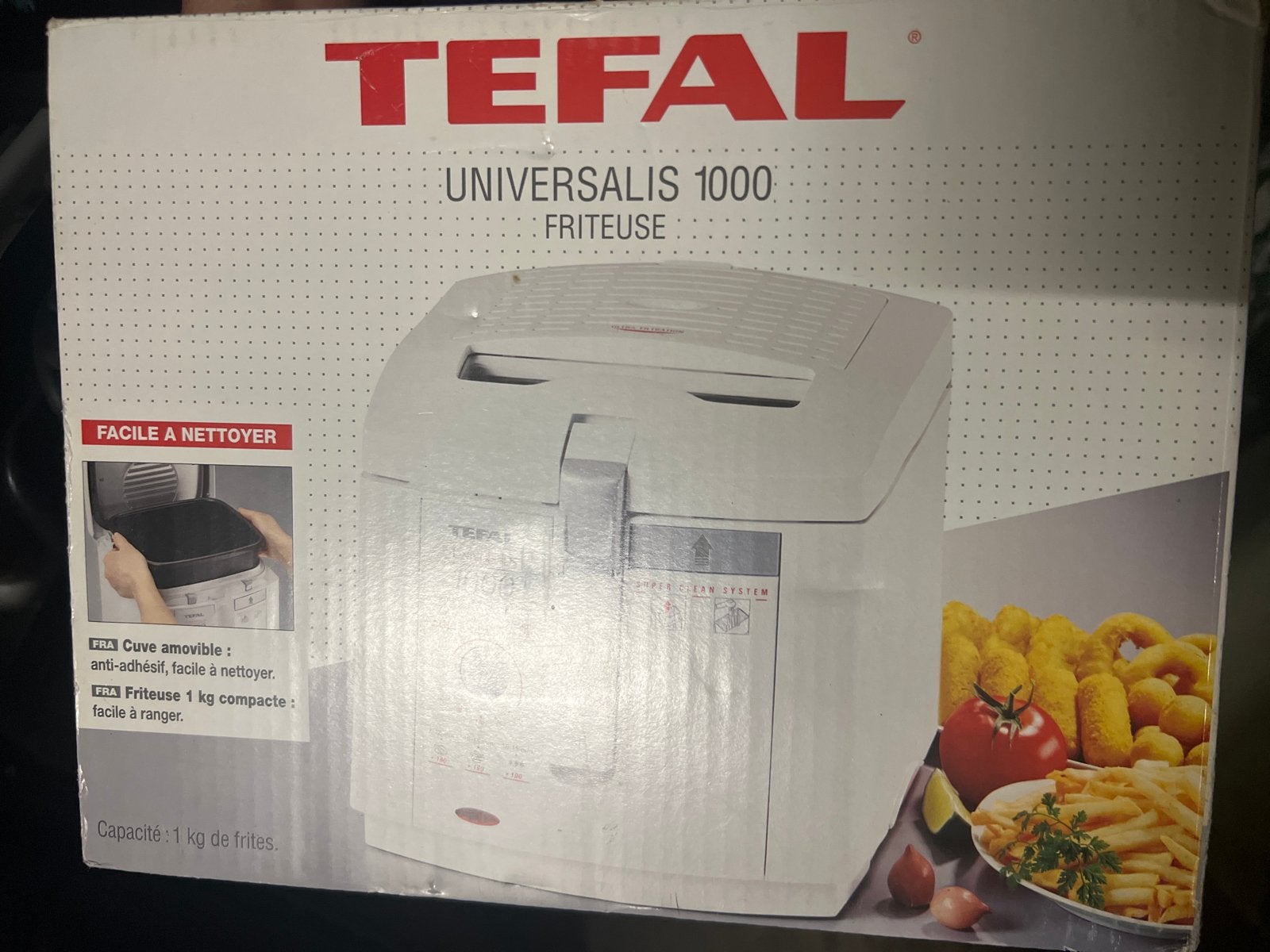 Nieuwe Tefal Universalis 1000 Friteuse, Witgoed en Apparatuur, Frituurpannen, 1 tot 2 liter, Ophalen of Verzenden, Nieuw, Uitneembare binnenpan