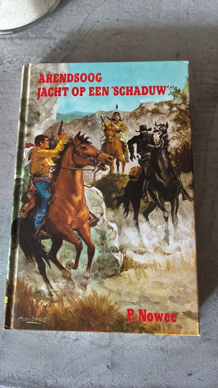 Paul Nowee - Jacht op een 'schaduw', Ophalen of Verzenden, Zo goed als nieuw, Paul Nowee, Fictie algemeen