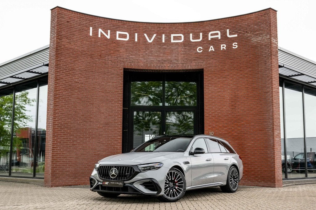 Mercedes-Benz E-klasse AMG 53 4MATIC+ Achterasbesturing Pano, Automaat, Gebruikt, Leder en Stof, 21 kWh