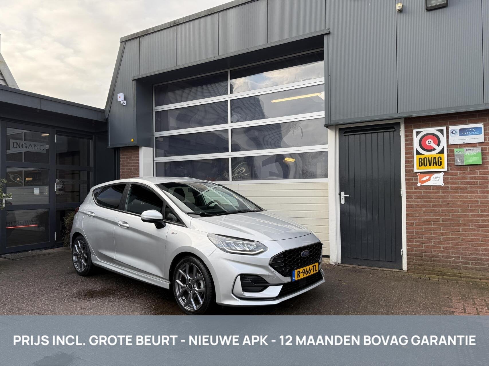 Ford Fiesta 1.0 EcoBoost Hybrid ST-Line AUTOMAAT *ALL-IN PRI, Auto's, 12 maanden, Bedrijf, 19 km/l, 999 cc