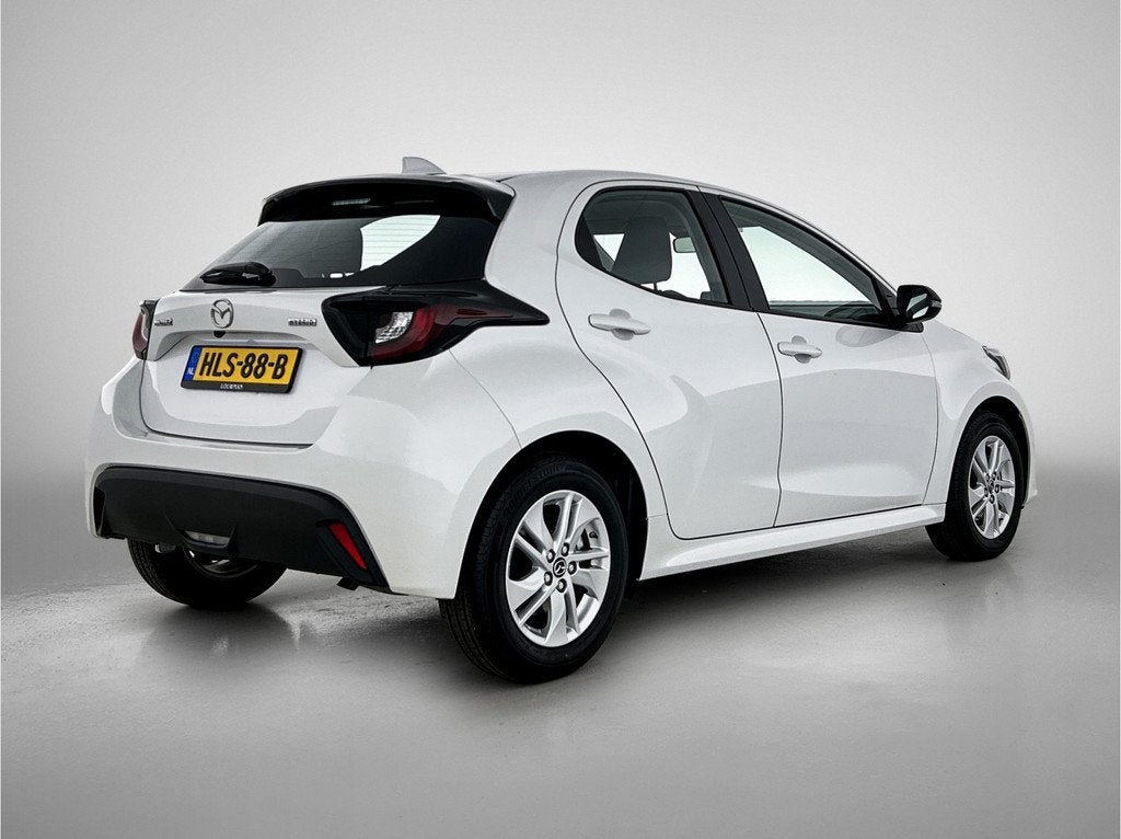 Mazda 2 Hybrid 1.5 Centre-line | Stoelverwarming | Camera |, Auto's, Mazda, 12 maanden, Gebruikt, Wit, Bedrijf