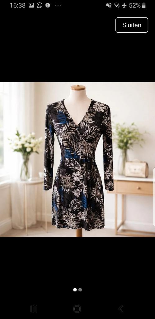 smash  mooie jurk mt s, Kleding | Dames, Jurken, Ophalen of Verzenden, Nieuw, Onder de knie