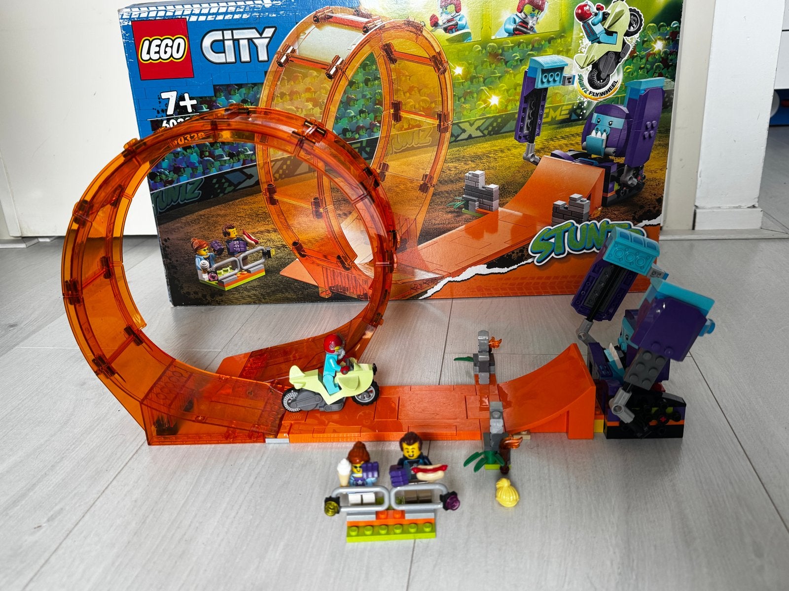 Lego Stuntz 60338 met doos, City, Lego, Ophalen of Verzenden, Zo goed als nieuw