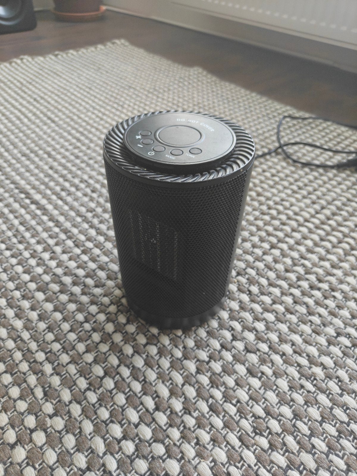Compacte Sunnywarm 360 elektrische kachel, Doe-het-zelf en Verbouw, Verwarming en Radiatoren, Ophalen, Gebruikt, Minder dan 30 cm