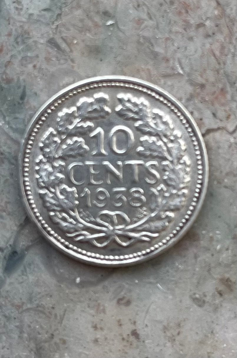 Koningin Wilhelmina 10 cent dubbeltje 1935 1938 1941., Verzenden, Koningin Wilhelmina, 10 cent, Setje