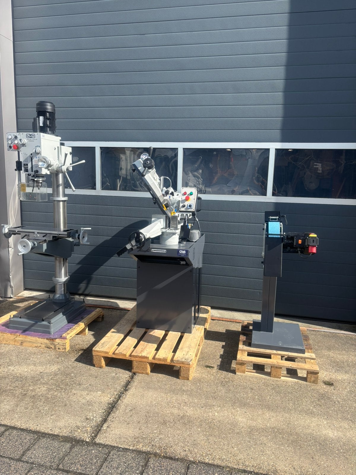 Kompleet set , zagen-boren-slijpen, Ophalen of Verzenden, 1200 watt of meer, Lintzaag, 70 mm of meer