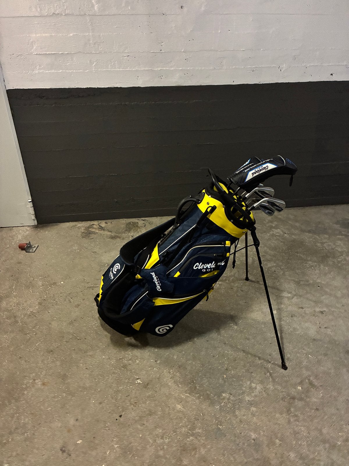 Linkshandige Cleveland Launcher XL Halo Golfset met tas, Ophalen of Verzenden, Zo goed als nieuw, Set, Cleveland