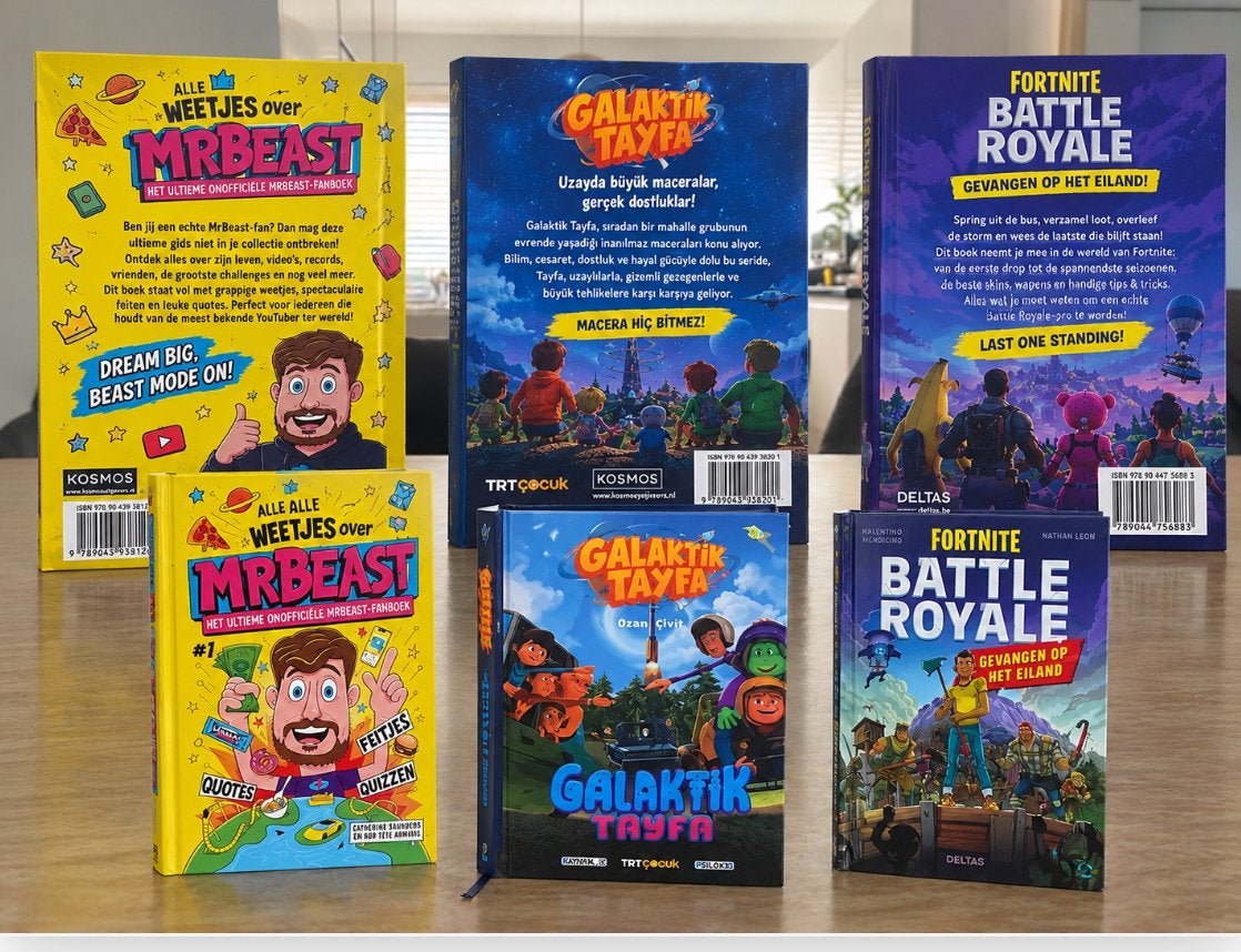 Boeken: MrBeast, Galaktik Tayfa, Fortnite Battle Royale, Ophalen, Zo goed als nieuw, Fictie algemeen