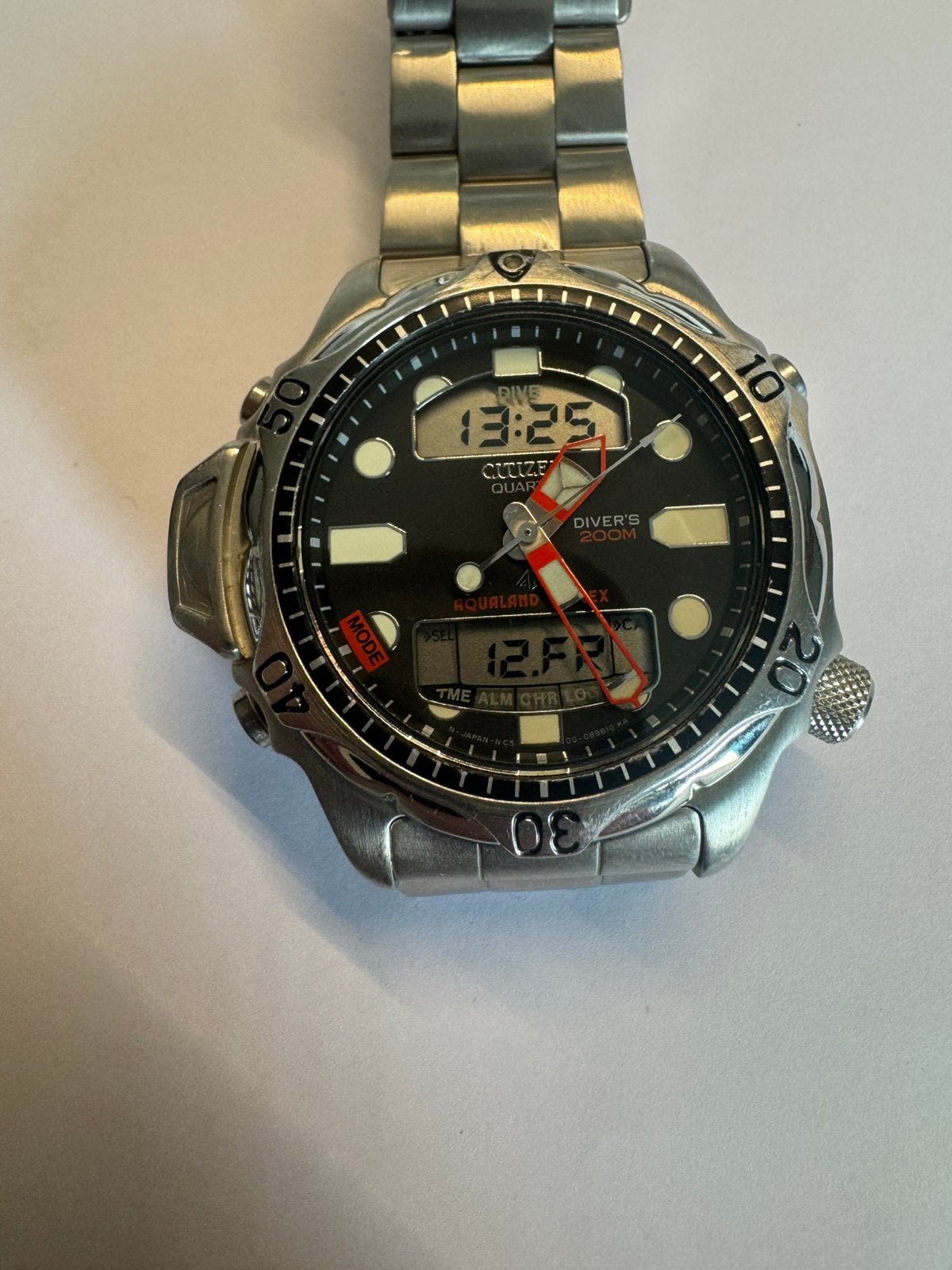 Citizen Promaster Duplex, Staal, Staal, Ophalen of Verzenden, Zo goed als nieuw