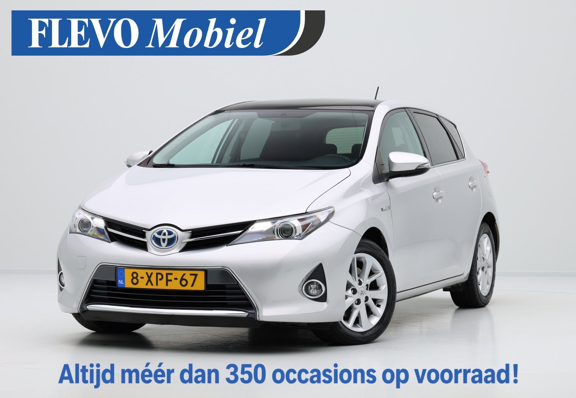 Toyota Auris 1.8 Hybrid Lease Aut. Pano|Cam|Clima|Navi|LMV, Auto's, Stof, Gebruikt, 4 cilinders, Origineel Nederlands