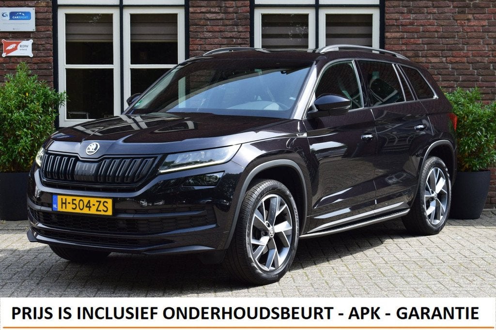Skoda Kodiaq 1.5 TSI DSG Aut. Sportline Panoramadak | Camera, Auto's, Skoda, Bedrijf, Te koop, Kodiaq, ABS, Achteruitrijcamera