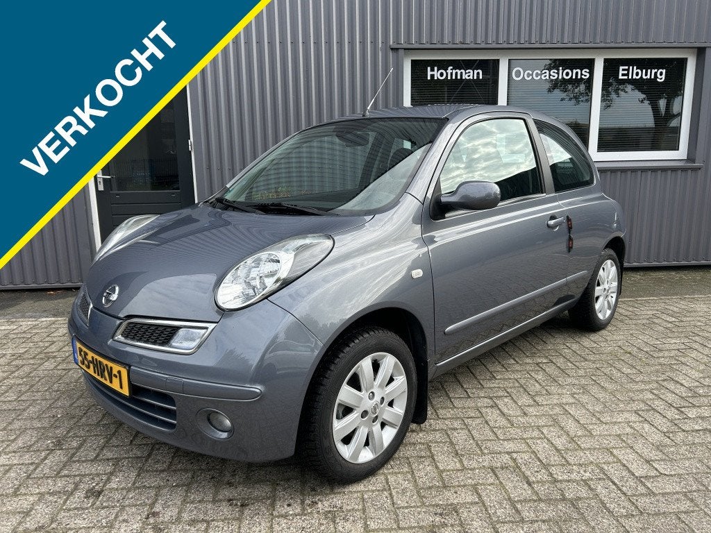 Nissan Micra 1.2 Acenta, Auto's, Verwarmde buitenspiegels, Stof, Gebruikt, 4 cilinders