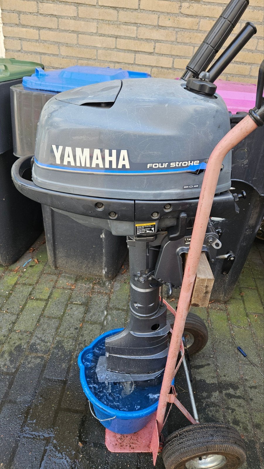 Yamaha 4pk 4t langstaart 1998, Ophalen, Gebruikt, Minder dan 5 pk, Viertaktmotor