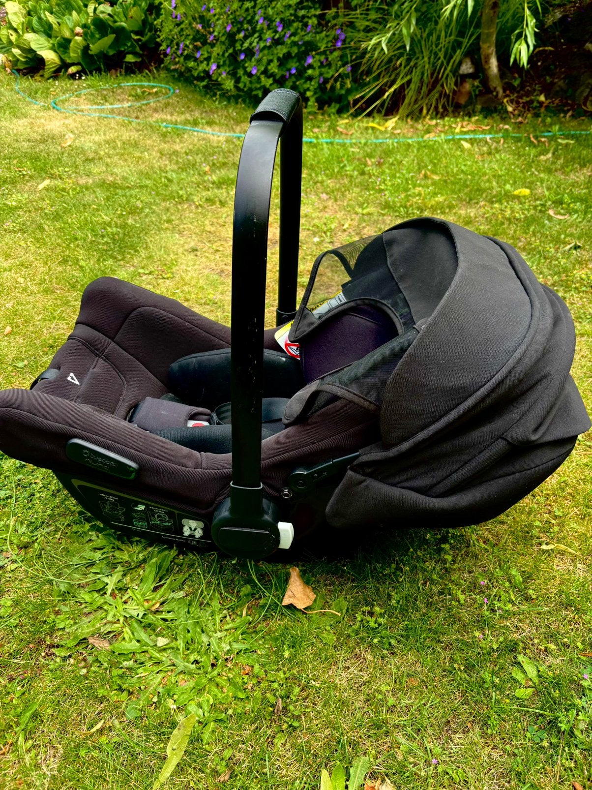 Bugaboo Turtle Air by Nuna autostoel met Isofix wing base, Kinderen en Baby's, Autostoeltjes, Zijbescherming, Zo goed als nieuw