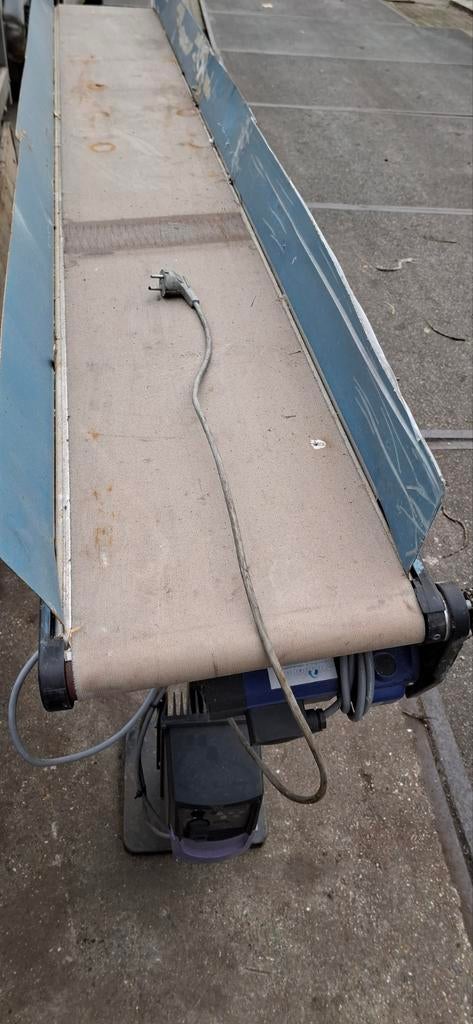 Lopendeband 220 volt/transportband 220 volt, Ophalen of Verzenden, Gebruikt
