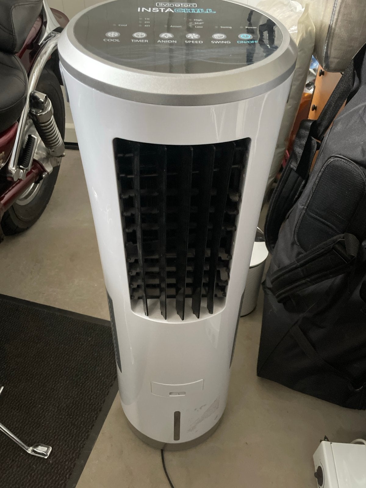 Livington InstaChill Waaier/Airco met Koelfunctie en Timer, Ophalen, Gebruikt, Minder dan 60 m³, Timer
