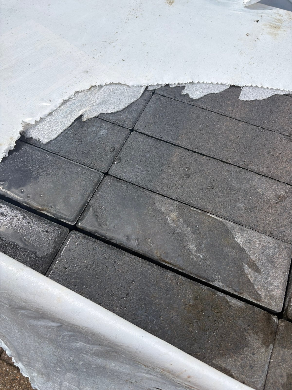Long stone 31,5x10,5x7cm Rusty Black, Tuin en Terras, Tegels en Klinkers, Ophalen, Nieuw, Beton, Terrastegels