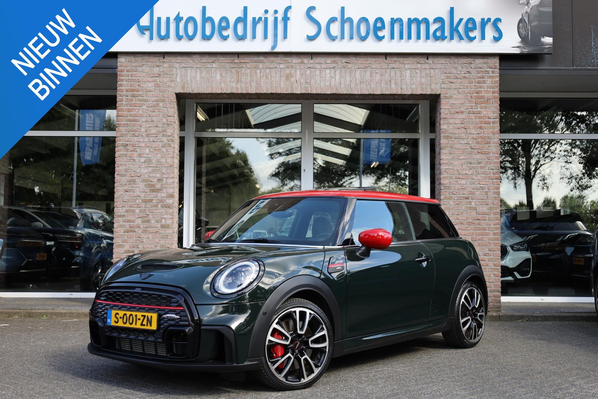 MINI 3-Deurs 2.0 John Cooper Works JCW Pack PANO HARMAN&KARD, Auto's, 1998 cc, Gebruikt, 4 cilinders, 4 stoelen