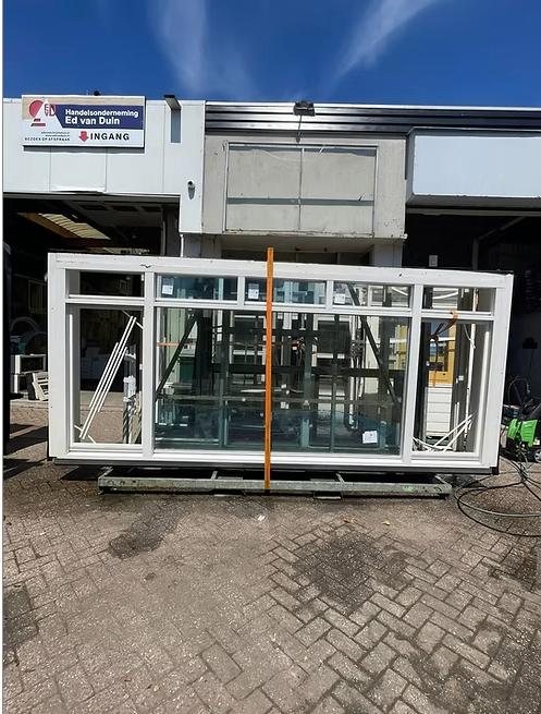 Raamkozijn, Ophalen, Gebruikt, 150 tot 225 cm, Inclusief glas