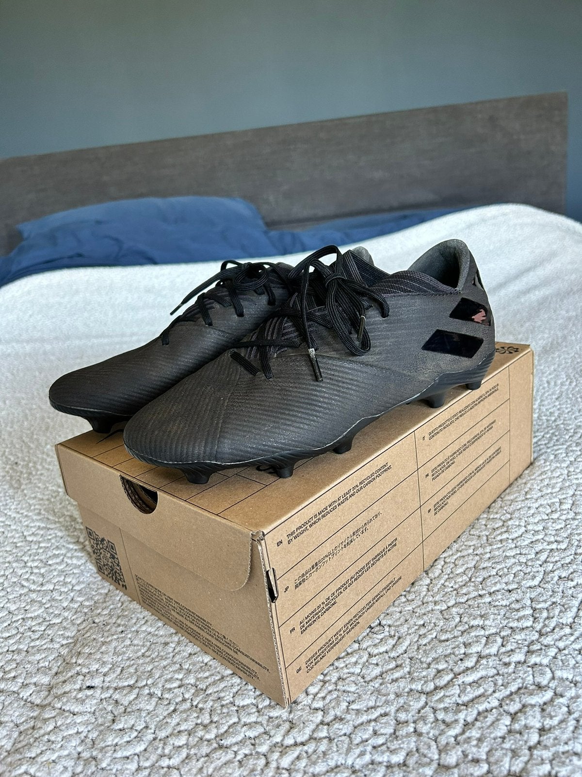 Adidas nemeziz 19.2 voetbalschoenen heren maat 41 1/3, Ophalen of Verzenden, Zo goed als nieuw, Schoenen