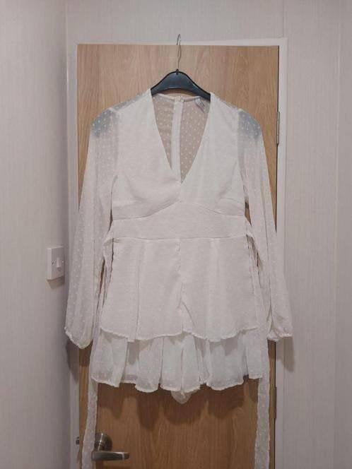 Witte jumpsuit Amisu, Maat 38, nieuwe, Kleding | Dames, Ophalen of Verzenden, Nieuw, Maat 38/40 (M), Wit