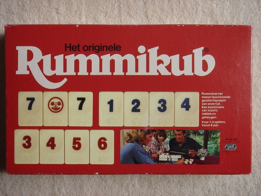 LEUK: KLEINE Rummikub, Gebruikt, Goliath, Ophalen of Verzenden, Een of twee spelers