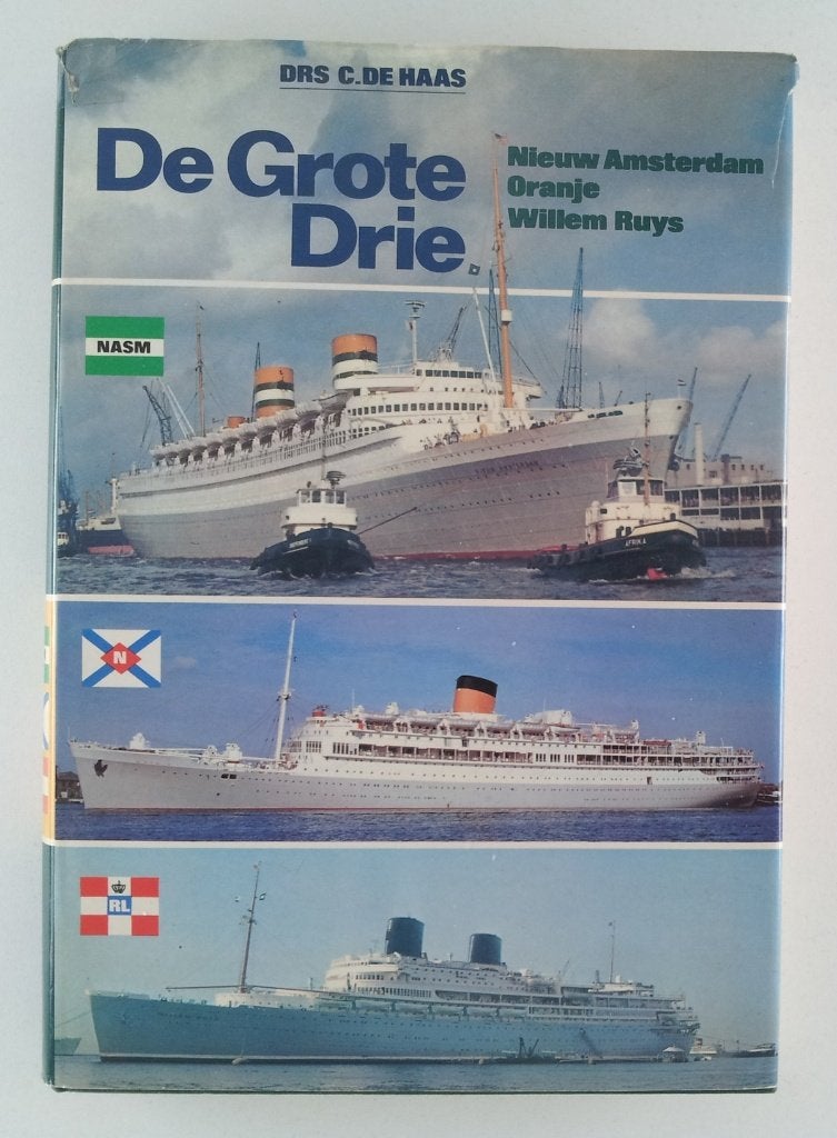 Haas, Drs. C. de - De grote drie / Nieuw Amsterdam, Verzenden, Gelezen, Boot