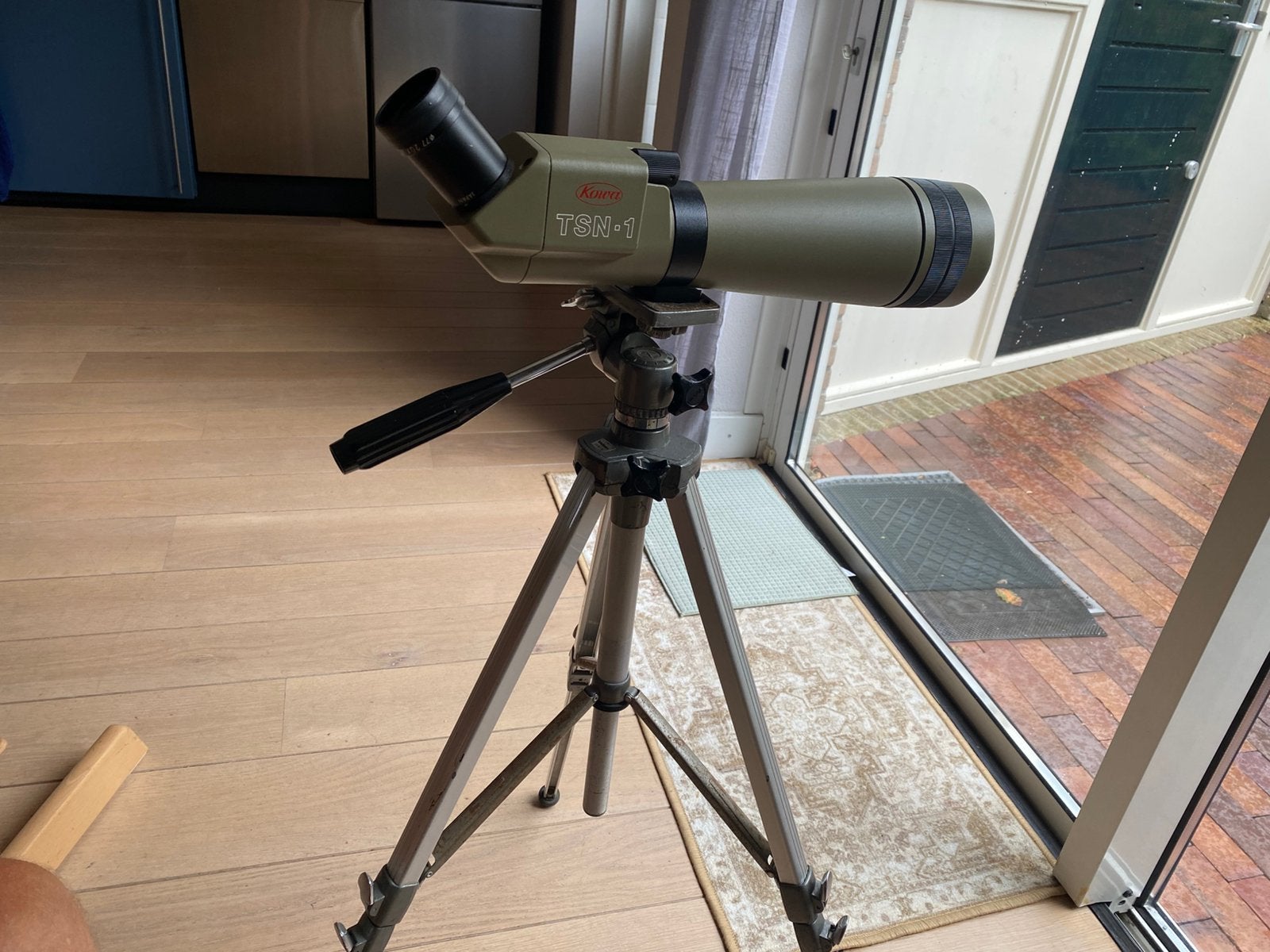 Kowa telescoop met 20x60 en 20x wide oculair, Audio, Tv en Foto, Optische apparatuur | Telescopen, Ophalen of Verzenden, Gebruikt