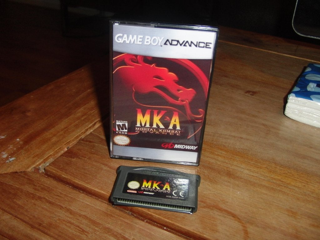 Mortal Kombat Advance (GBA) – incl. Custom Case, 2 spelers, Ophalen of Verzenden, Vechten, Vanaf 18 jaar
