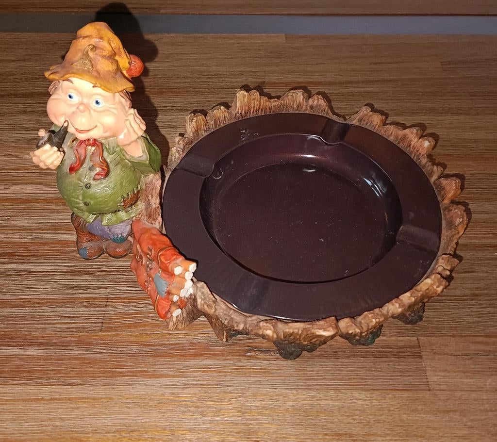 Efteling Laaf asbak met losse asbak 1999, Verzamelen, Ophalen of Verzenden, Zo goed als nieuw, Gebruiksvoorwerp