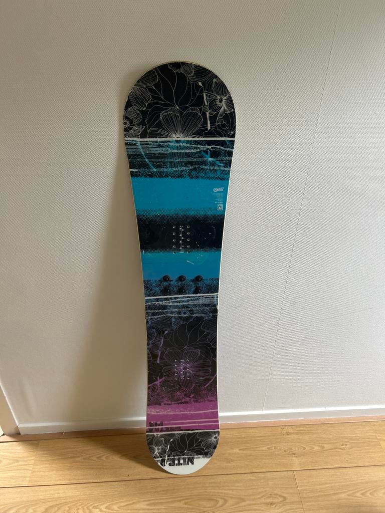 Nitro Lectra Snowboard - Dames (146 cm), Sport en Fitness, Snowboarden, Ophalen, Gebruikt, Board