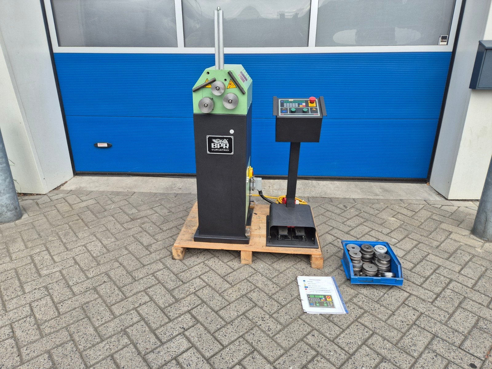 BPR CPS 20 Profielwals compleet met toebehoren Nieuwstaat!, Doe-het-zelf en Verbouw, Gebruikt, Info@bolkmachinehandel.nl, Ophalen of Verzenden