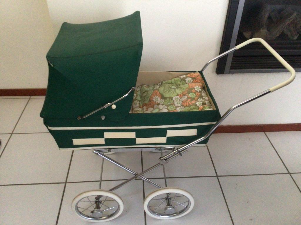 vintage poppenwagen, Ophalen, Gebruikt, Babypop