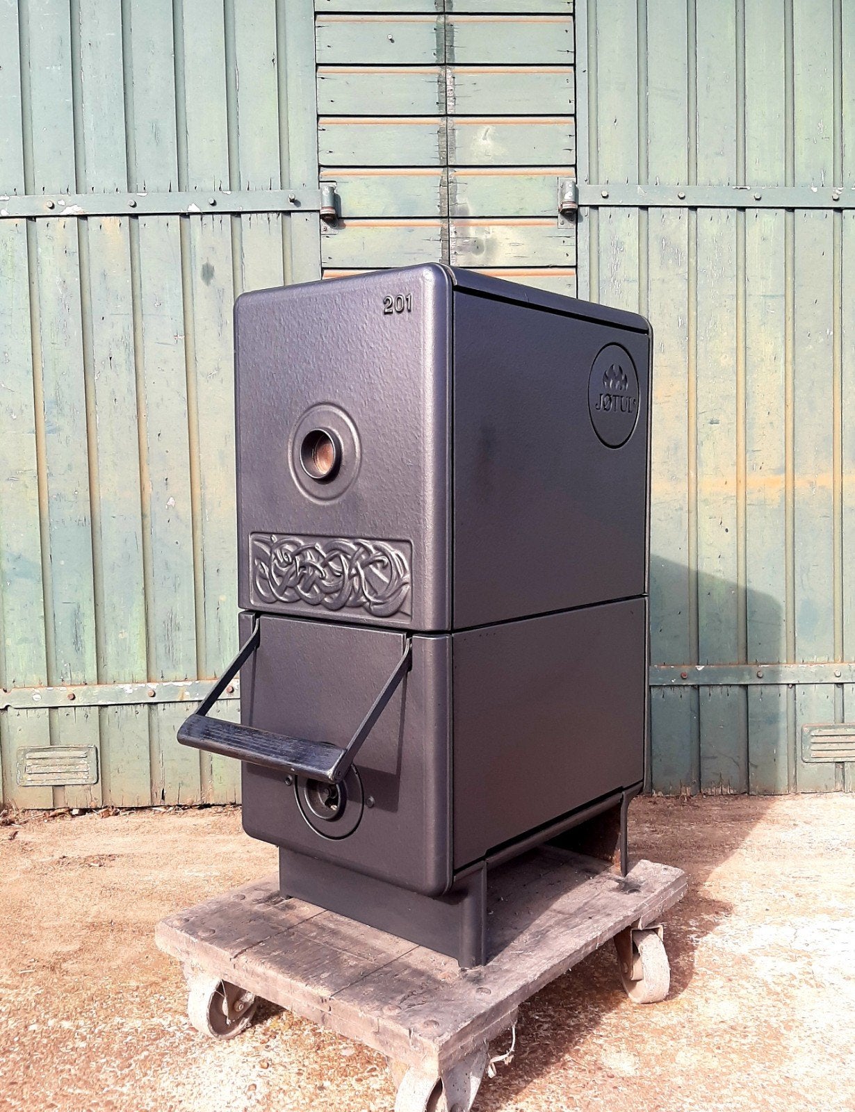 Jotul 201 Turbo - Houtkachel - (Boxstove), Ophalen, Hout, Houtkachel