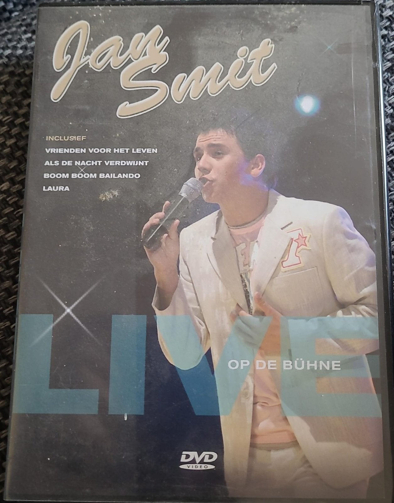 Jan Smit op de bühne vrienden voor het leven, Ophalen of Verzenden, Gebruikt