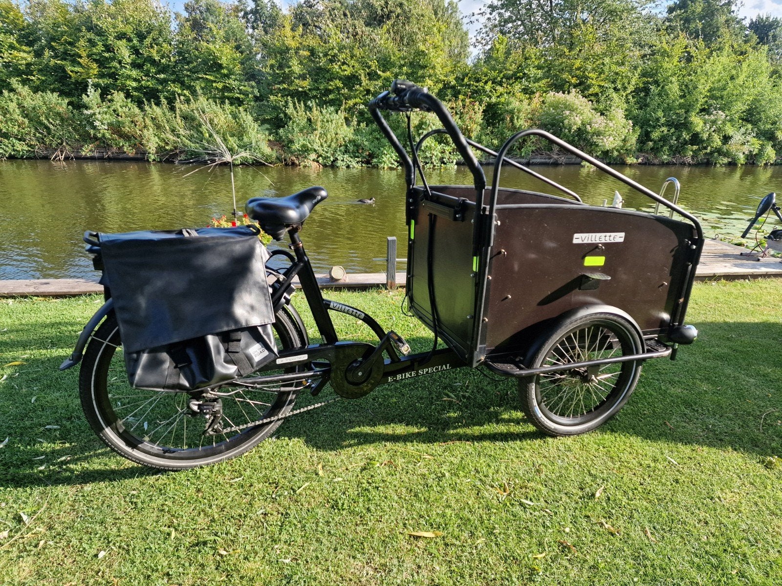 Villette Bakfiets E-Bike Special 4 zitplaatsen en extra's, Ophalen, Gebruikt, 4 kinderen of meer