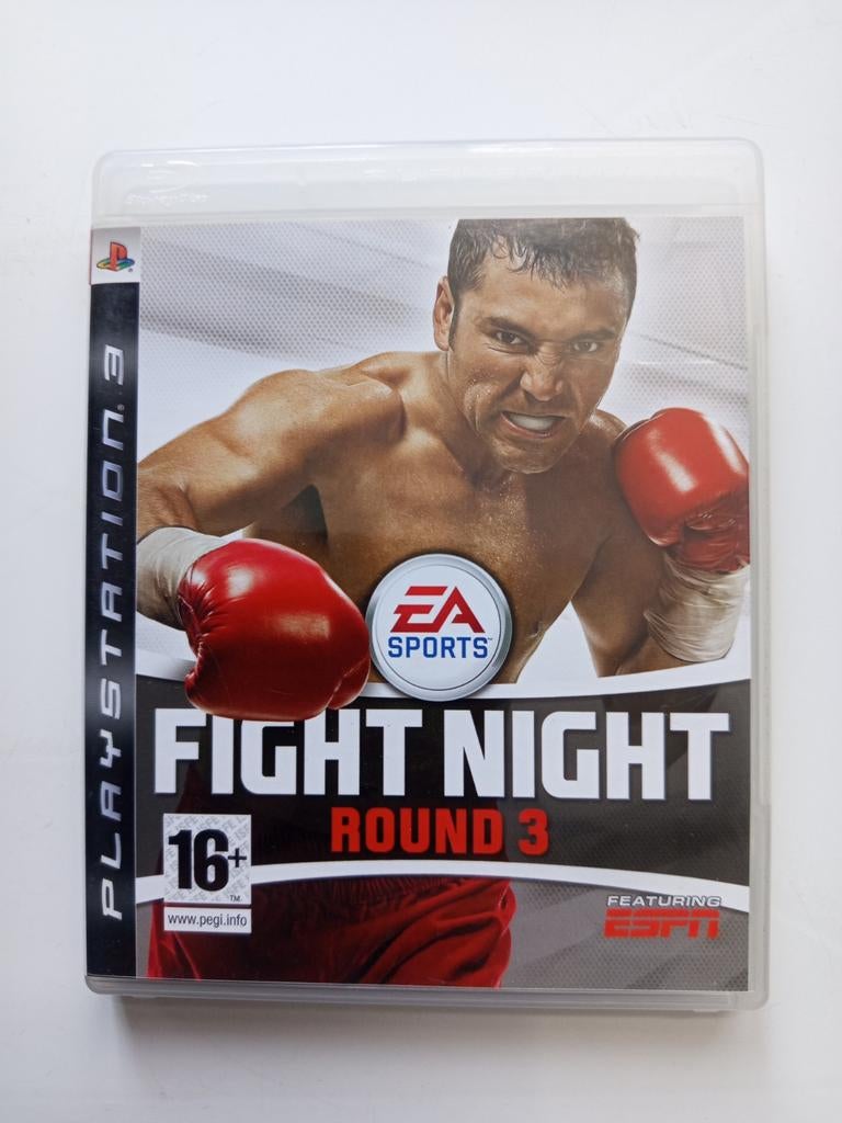 Fight Night Round 3 ps3, 2 spelers, Verzenden, Gebruikt, Vechten