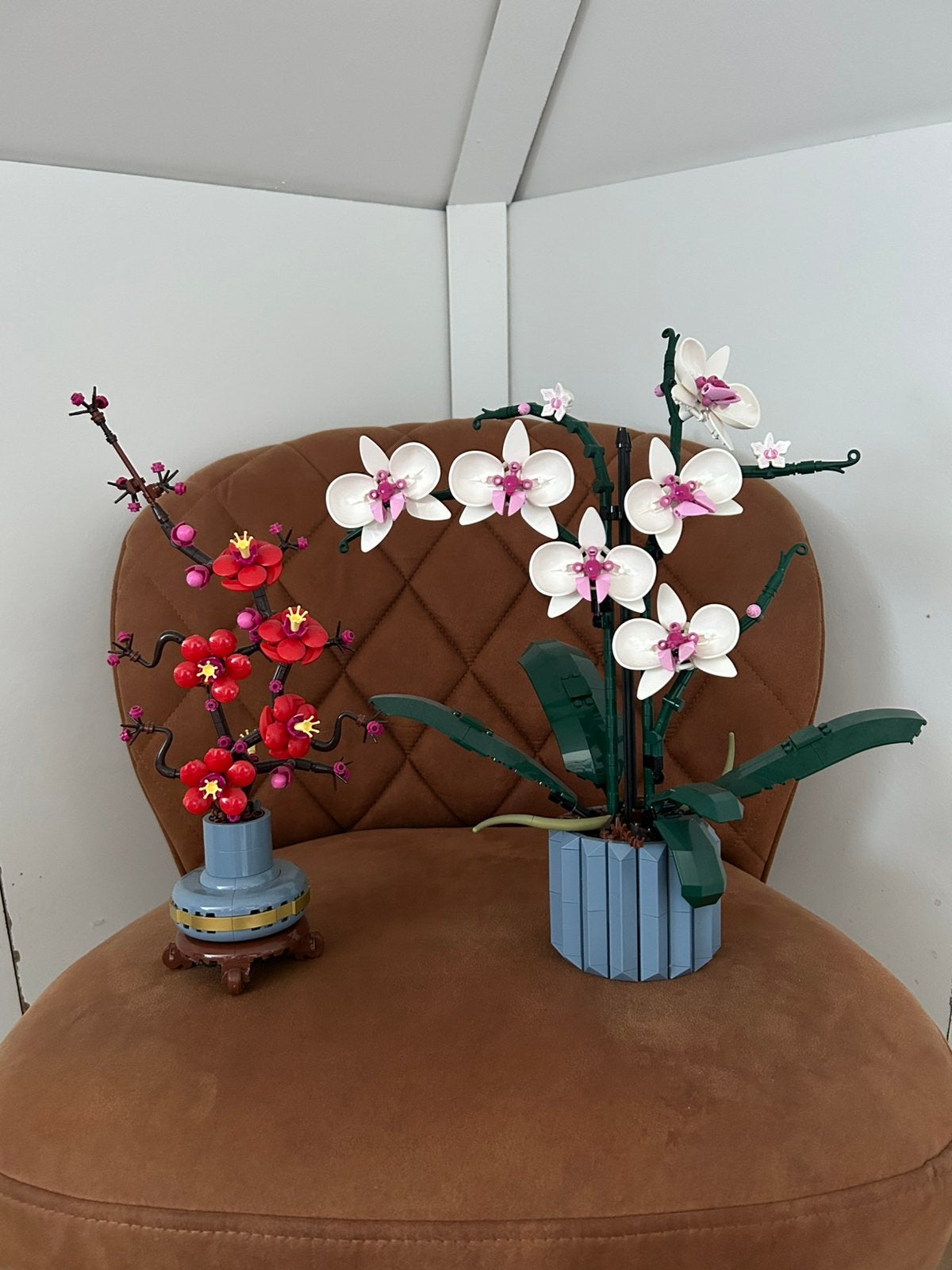 2 stuks Lego Botanische Collectie: Orchidee en Kersenbloesem, Ophalen, Zo goed als nieuw, Overige merken