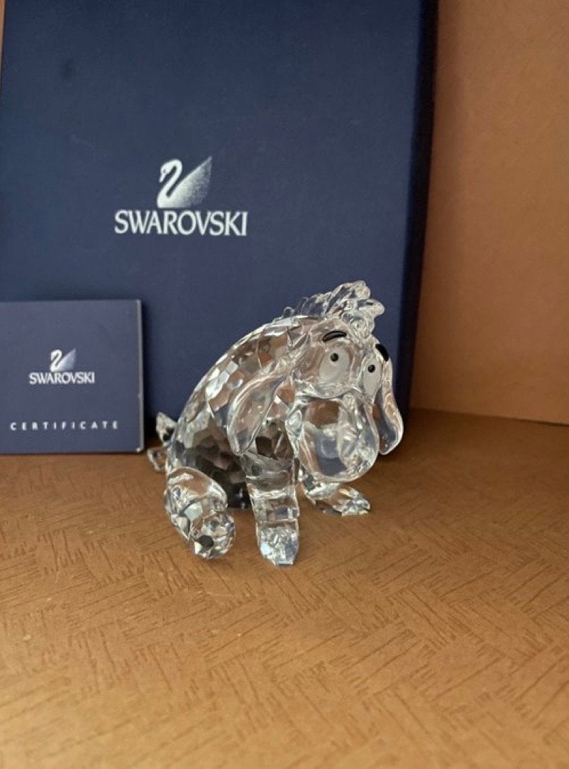 Swarovski iejoor disney met doos etc, Verzamelen, Swarovski, Ophalen of Verzenden, Zo goed als nieuw, Figuurtje